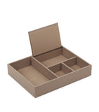 Smythson Panama Leather Valet Tray (British brand)