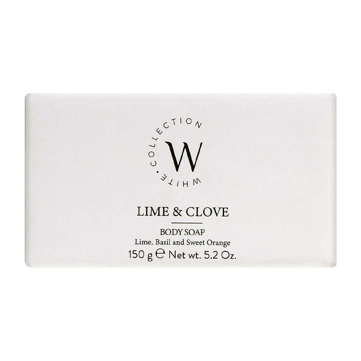 The White Collection Lime & Clove Body Soap 150g GOODS Boots