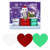 Bluesky Kids Airkiss nail polish Candy Cane 3 x 5ml - British product