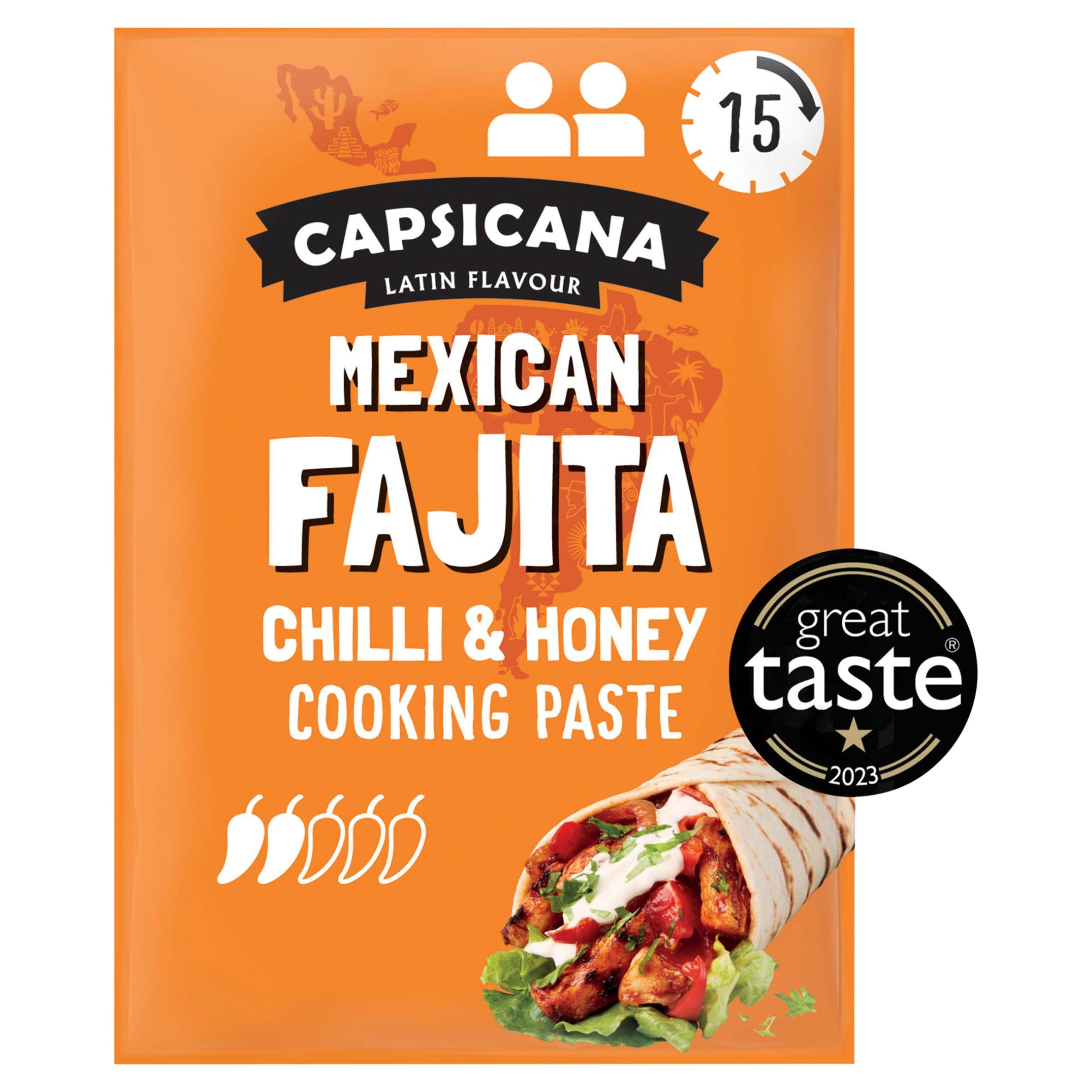 Capsicana Mexican Chilli & Honey Cooking Paste 60g - McGrocer