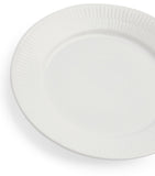 Royal Copenhagen white fluted porcelain plate 19cm, imported from the UK