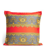 Versace Terry Satin I Love Baroque Sofa Cushion 45cm x 45cm