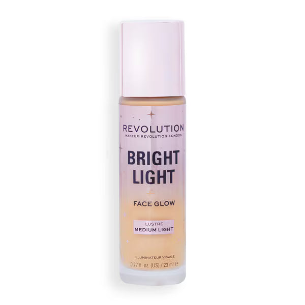Revolution Face Glow Lustre Medium Light, imported from the UK