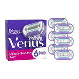 Venus Deluxe Smooth Swirl Razor Blades, 6 pack GOODS Boots