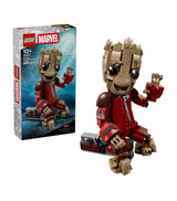Lego Marvel Ravager Jumpsuit Groot Minifigure