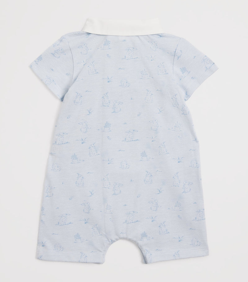 Patachou cotton printed baby playsuit for 1-24 months, imported from the UK