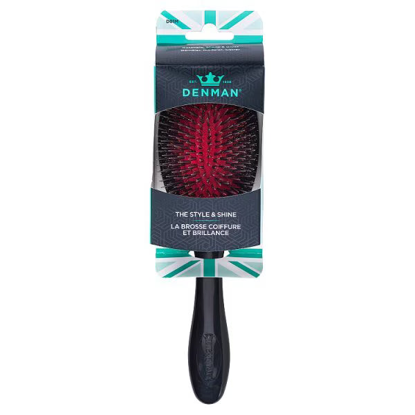 Denman D81M Synthetic Style Shine Finish Brush Medium - British product