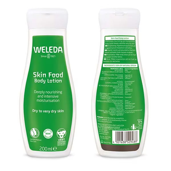 Weleda Skin Food Body Lotion Sweet Orange Lavender Benzoin (British brand)