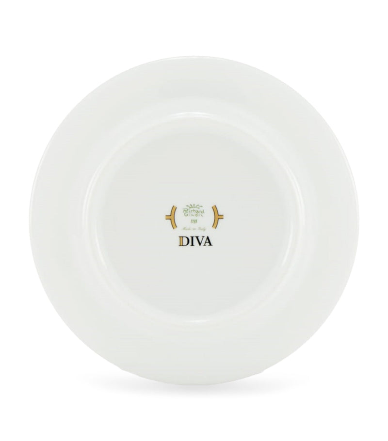 GINORI 1735 porcelain teacup and saucer set in Rosa, UK version