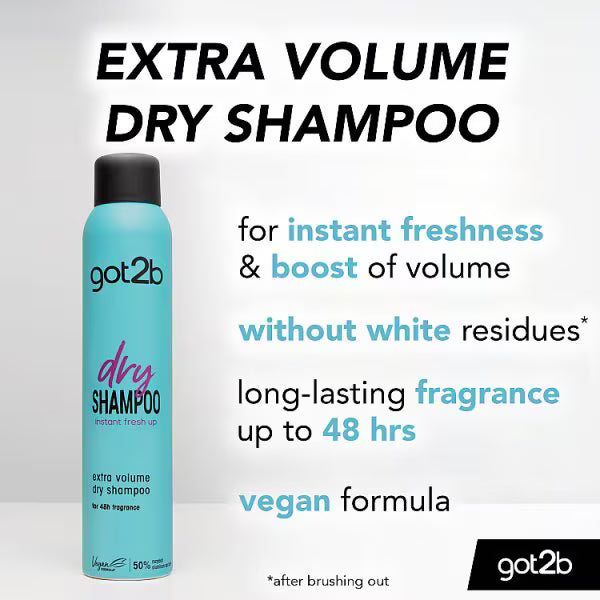 Got2B Fresh It Up Volume Dry Shampoo 200ml, UK version
