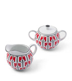 Prada Vienna Arrows creamer and sugar set, imported from the UK