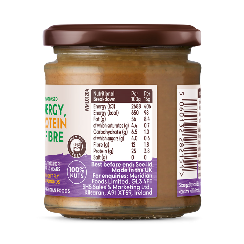 Meridian Organic Almond Butter 470g