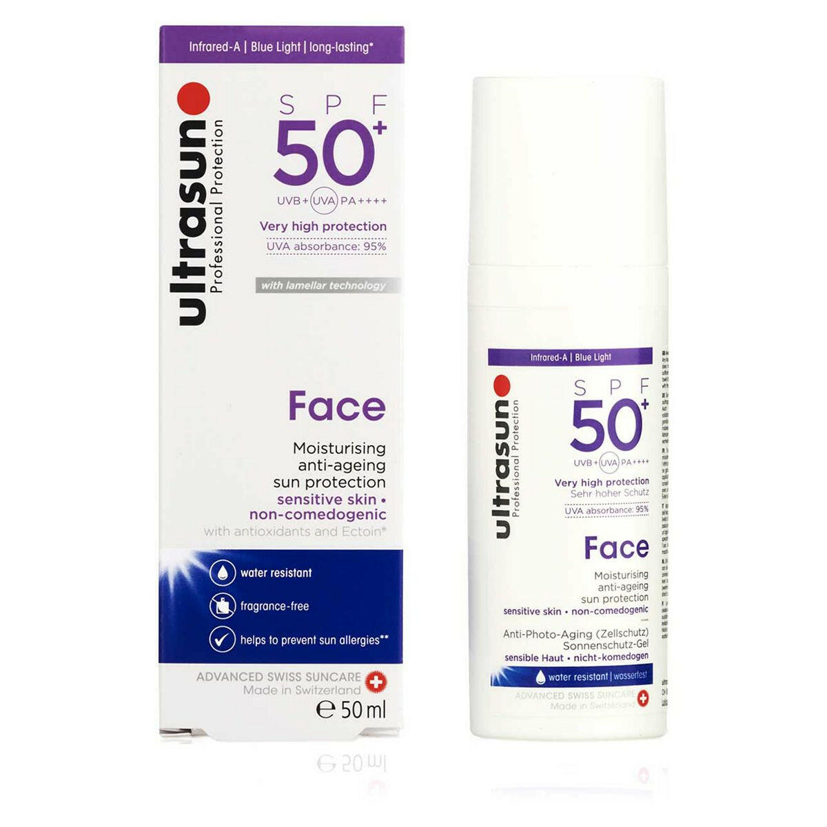 Ultrasun 50+spf Face Sun Protection 50ml GOODS Boots