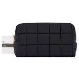 Superdrug Black Padded Cube Cosmetic Bag Makeup Storage