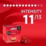 Lavazza A Modo Mio Compostable Passionale Coffee Capsules 16 per pack - McGrocer