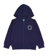 Kenzo Kids Cotton Logo Zip Hoodie (5-14 Years)