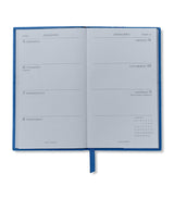 Leather Weekly Diary 2026 with Approx. Dimensions H14cm x W9cm