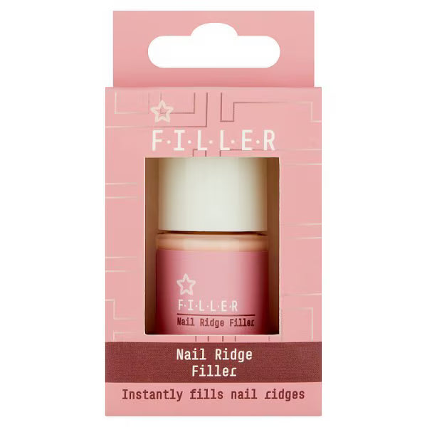 Superdrug Nail Ridge Filler cosmetic bottle for regular use (British brand)