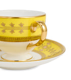 Wedgwood Set of 2 Bone China Bacchus Teacups and Saucers