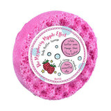 Bomb Cosmetics Body Buffer Soap Sponge Raspberry Ripple Exfoliating Body Sponge