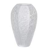 Lalique Large Crystal Sakura Vase (17.5cm)
