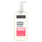 Neutrogena Clear & Radiant Face Wash 200ml - McGrocer