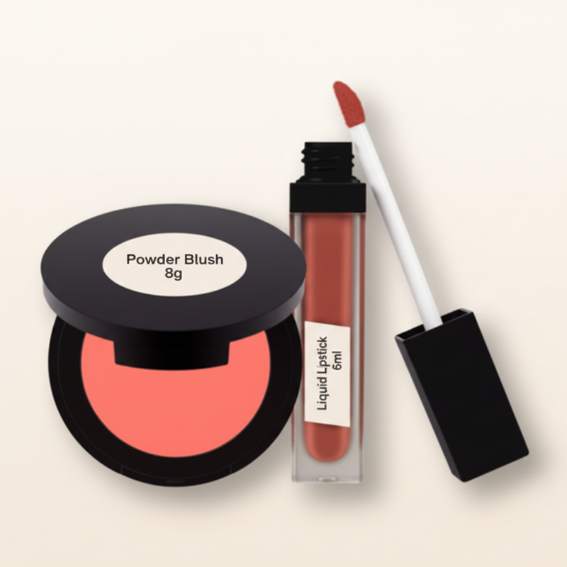 Sleek MakeUp Coral Blush Lip and Eye Tint Duo, imported from the UK