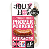 The Jolly Hog Proper Porker Sausages 400g - McGrocer