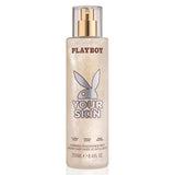 Playboy Your Skin Shimmer Fragrance Mist Pear Rose Pink Pepper 250ml