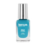 Barry M Gelly Hi Shine Nail Paint Blue Glossy Finish