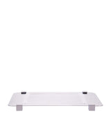 ZODIAC Square Chrome Tray Decorative Home Accessory