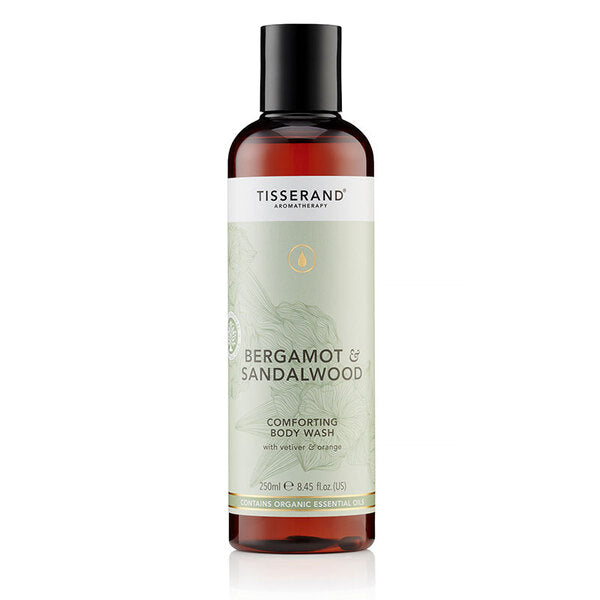 Tisserand Bergamot & Sandalwood Comforting Body Wash 250ml GOODS Superdrug