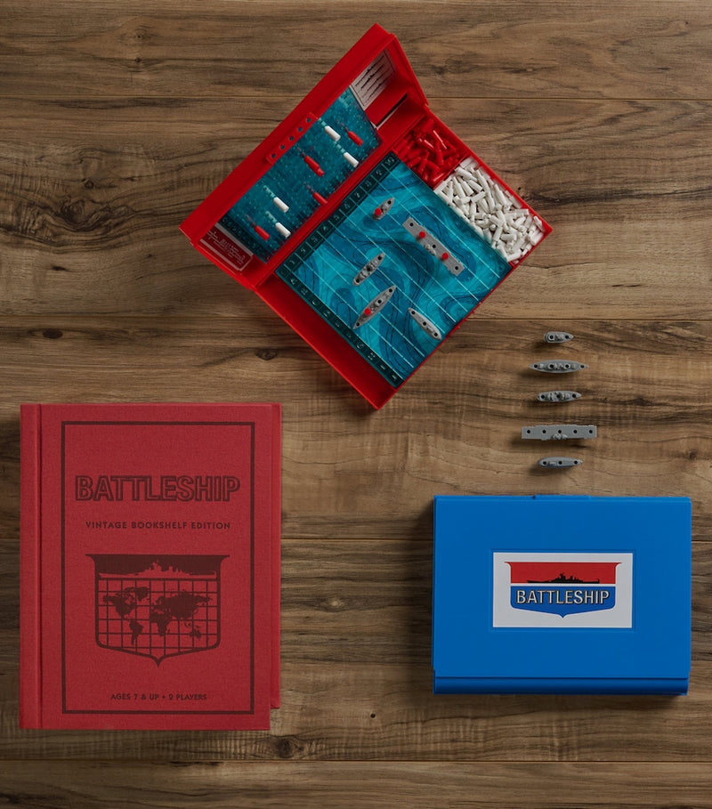 Vintage Bookshelf Battleship board game (British brand)