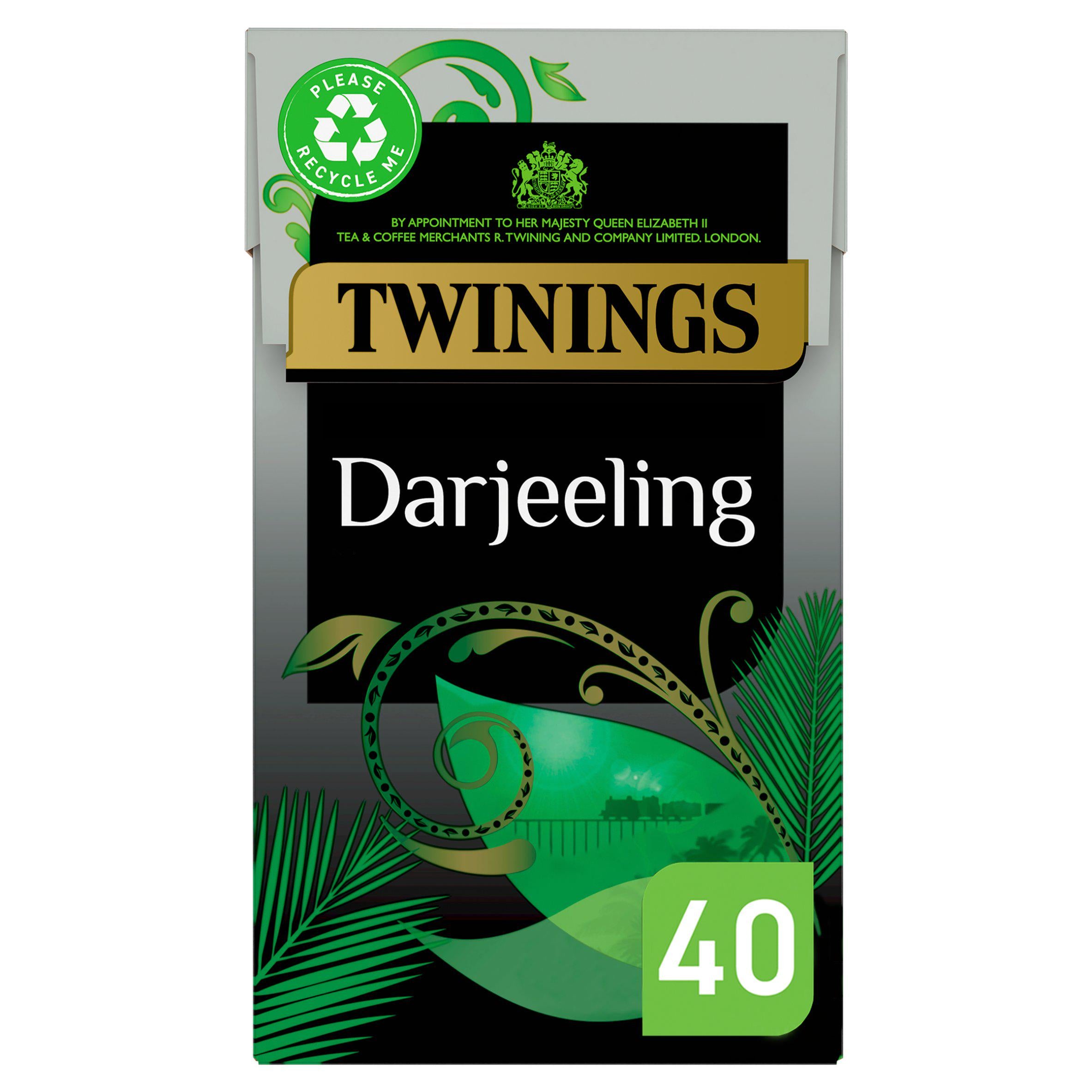 Twinings Darjeeling Plant Based Tea Bags x40 100g GOODS Sainsburys