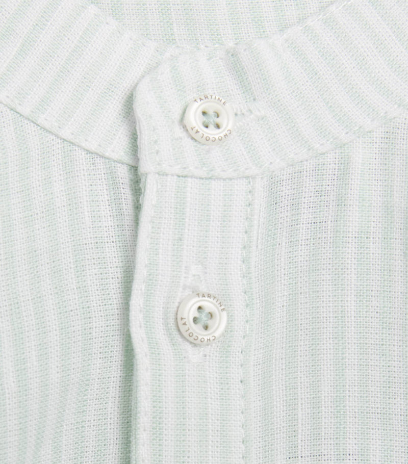 Tartine et Chocolat linen-cotton stripe shirt for children 3 months to 4 years (British brand)