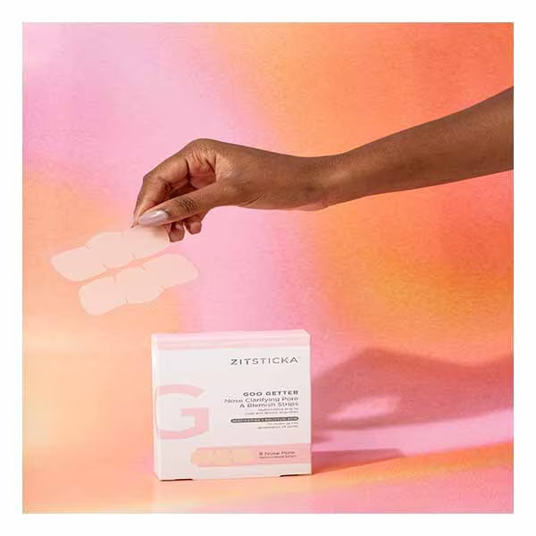 Zitsticka Goo Getter Nose Strips 8-pack, UK version for skincare purposes
