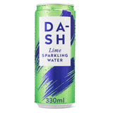 DASH Lime Infused Sparkling Water 12 x 330ml