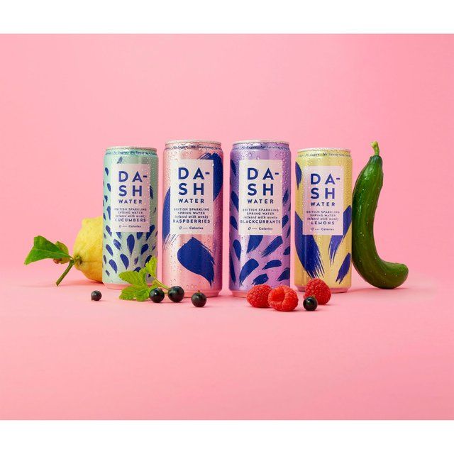 Dash Water Sparkling Raspberry 330ml