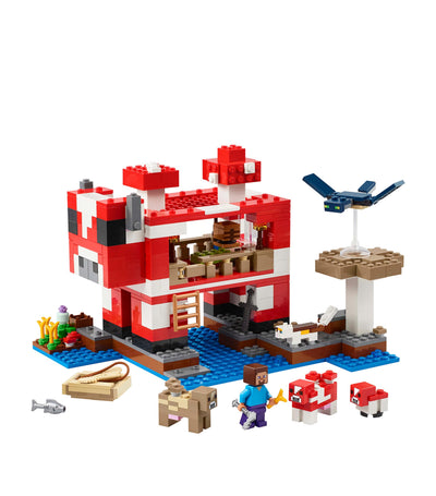 Lego Minecraft The Mooshroom House Building Set 21270