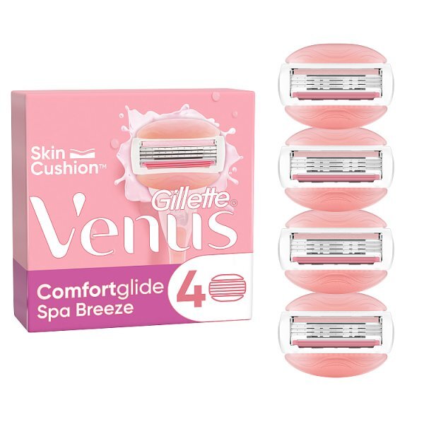 Venus Comfortglide Spa Breeze Razor Blades x4 GOODS Superdrug