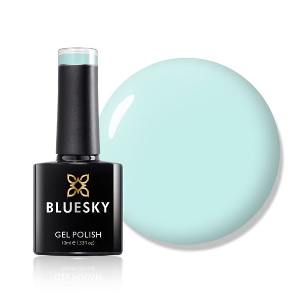 Bluesky gel polish turquoise blue colour - British product