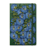 Moleskine Large Haute Couture Collection Clitoria Blue Notebook