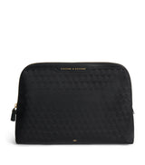 Anya Hindmarch Jacquard Logo Lotions and Potions Toiletry Pouch