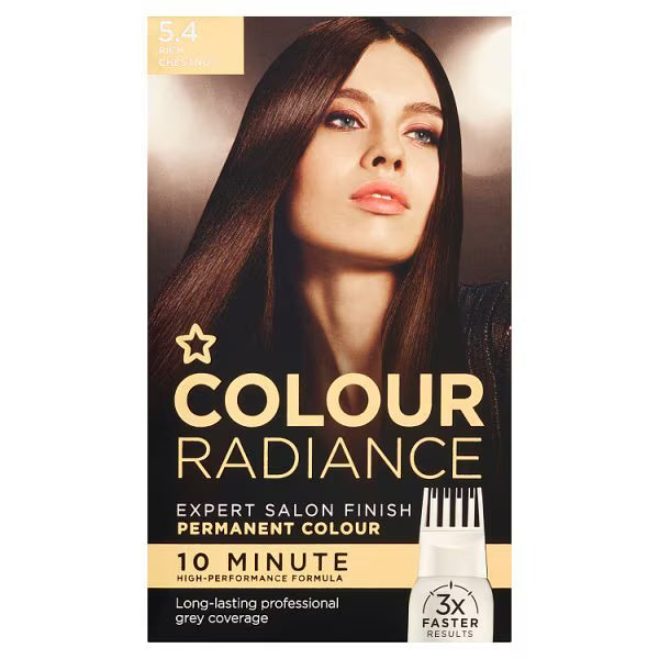 Superdrug Rich Chestnut permanent hair dye (British brand)