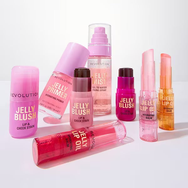 Revolution jelly peach lip oil stick, imported from the UK
