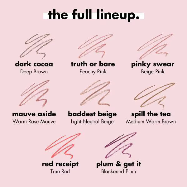 e.l.f. cream glide lip liner Doppio Espresso - British product