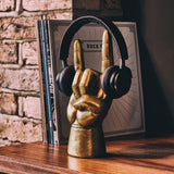 Suck UK Rock On Gold Headphones Stand GOODS Superdrug