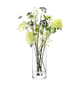 Tall Glass Column Vase 42cm