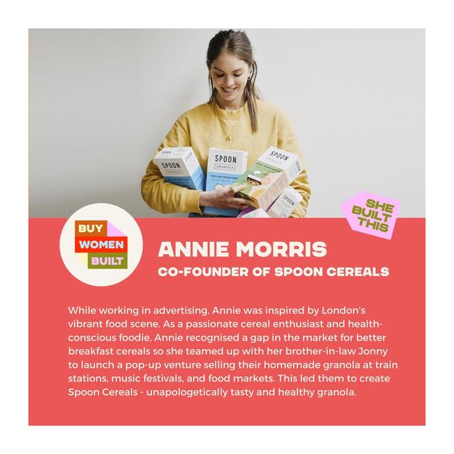 Spoon Cereals Apple + Almond Butter Granola 400g - McGrocer