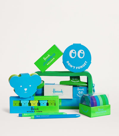 Complete Pencil Case Set with Highlighters, Pencils, and Accessories